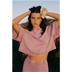 FADED-EFFECT T-SHIRT