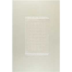 Laura Saçaklı Halı - Krem - 120x170 cm