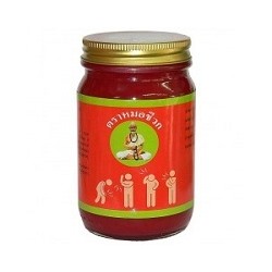 Тайский Красный массажный  бальзам 100 мл/Red balm with people 100 ml