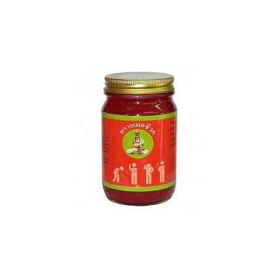 Тайский Красный массажный  бальзам 100 мл/Red balm with people 100 ml