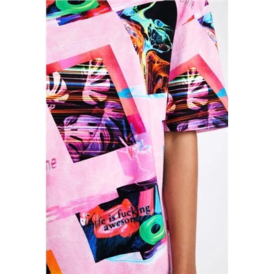 Camiseta oversize skate