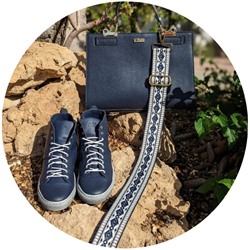 JOE SANCHEZ LAR 19408 MARINO+Ab.Zapatos PELLE Birkin/2 (720) Marino+CINTURON BOLSOS (180)-26 (3) АКЦИЯ