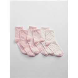 Print Crew Socks (3-Pack)