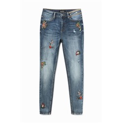 Pantalón vaquero skinny tobillero