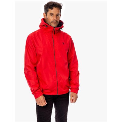 ESSENTIAL HOODED WINDBREAKER