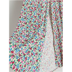 Viskose Kleid mit Muster