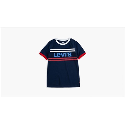 Big Boys S-XL Levi's® Stripe Ringer Tee Shirt