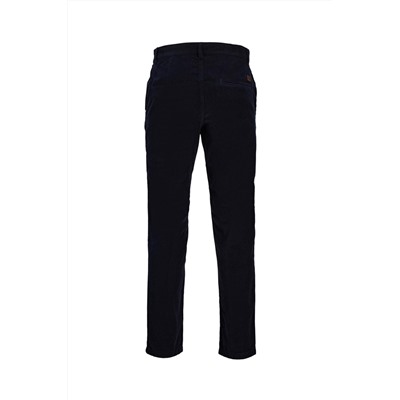 Pantalón chino de terciopelo Azul marino