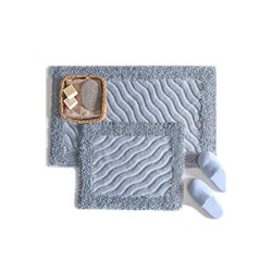 Marlie Banyo Paspası - Açık Mavi - 60x100 cm