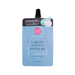Пилинг-скатка с центеллой – L-GLUTA ARBUTIN PEELING GEL OCEAN SALT ESSENCE 35ML CATHY DOLL/Cathy Doll L-Gluta Arbutin Peeling Gel Ocean Salt Essence 35ml
