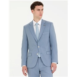 Açık Mavi Ex. Slim Fit Takım Elbise