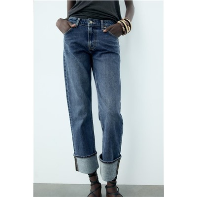 ZW COLLECTION SLIM FIT MID-RISE JEANS