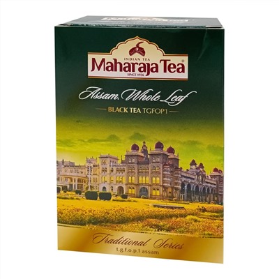 MAHARAJIA TEA&amp;SWEETS Assam Black tea Чай черный Махараджа для здоровья 100г