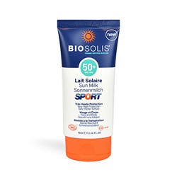 Молочко солнцезащитное для лица и тела SPF 50+ "Sport"