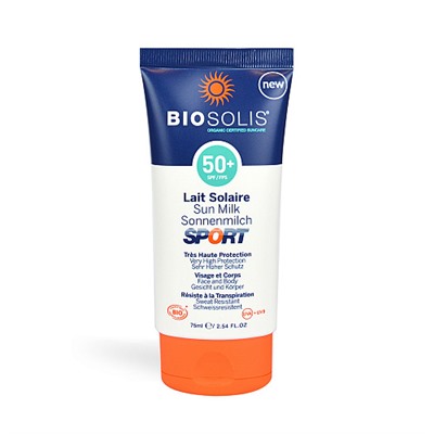 Молочко солнцезащитное для лица и тела SPF 50+ "Sport"