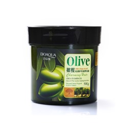 Оливковая питательная маска для волос от Bioaqua 500 гр/Bioaqua Olive Hair Mask 500 gr