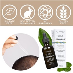 USA Dekohair Hair Regrowth Serum - Stops Hair Thinning, Promotes Growth, Increases Root Volume