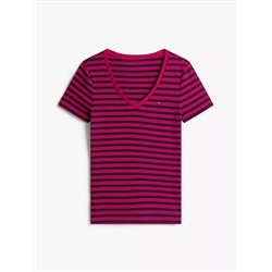V-Neck Stripe Favorite T-Shirt