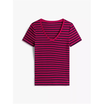 V-Neck Stripe Favorite T-Shirt