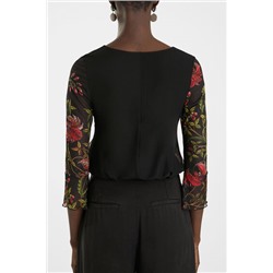 Camiseta avolantada pavos reales