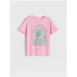 T-Shirt im Regular-Fit mit Druck