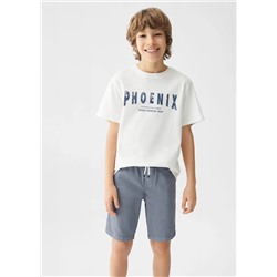 Camiseta estampada algodón -  Niño | MANGO OUTLET España