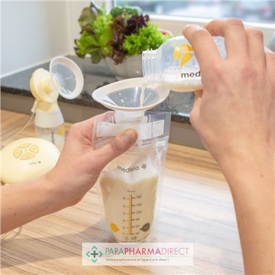 Medela Sachets de Conservation pour Lait Maternel 180ml - 50 Sachets