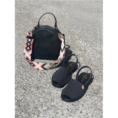 AB.ZAPATOS · 503-8 · NOB · total black+AB.Z · Pelle · mochila NAPA /2 CB-6 (750) АКЦИЯ &##x1f4a5;
