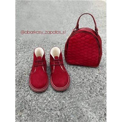 Ab. Zapatos 3513 · GRANATE+AB.Z · Pelle · mochila 421 (650)