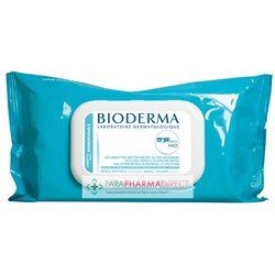 Bioderma ABCDerm H2O Lingettes Dermatologique 60 lingettes