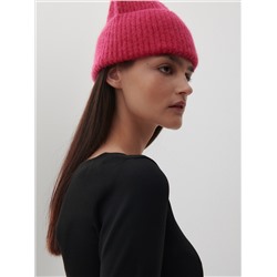 Strickkleid mit Gestreifter Struktur