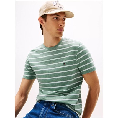 Stripe Stretch-Cotton Extra Slim T-Shirt