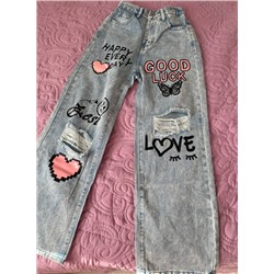 Джинсы на девочку