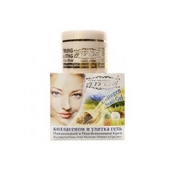 Лифтинг-крем для лица с улиточной слизью и коллагеном Darawadee 100 гр / Darawadee  Collagen Snail Gel 100 gr