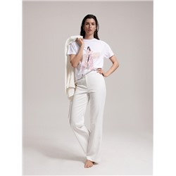 Übergroßes bedrucktes T-Shirt
