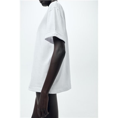 MINIMALIST SLOGAN T-SHIRT