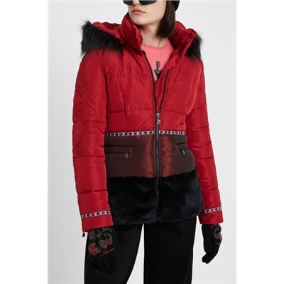 Chaqueta corta bimateria