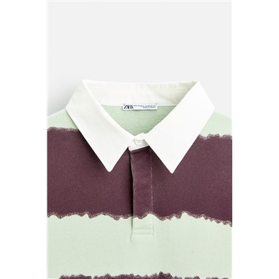 POLO ESTAMPADO RAYAS TIE DYE