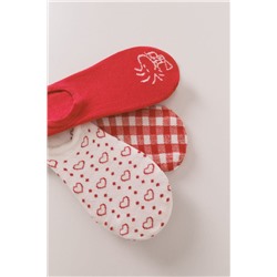 Pack 3 calcetines invisibles algodón Snoopy