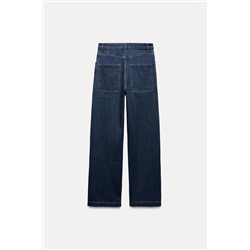 ZW COLLECTION RELAXED FIT MID-RISE JEANS