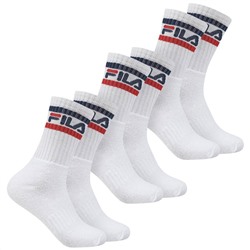 FILA Unisex Sportsocken "Falk" 3 Paar weiß FS24T001-100-White