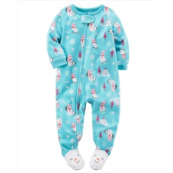 1-Piece Fleece PJs