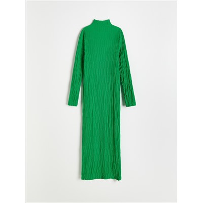 Kleid aus Strukturjersey