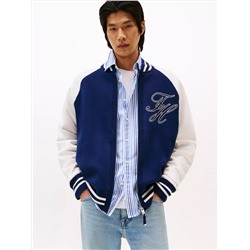 Knit Varsity Bomber