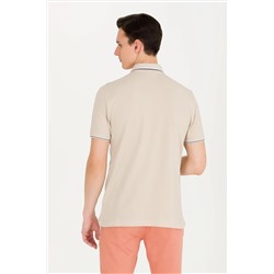 Erkek Taş Basic Polo Yaka Tişört