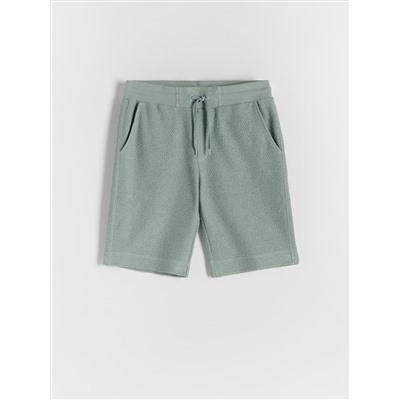 Shorts aus Frottee