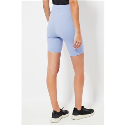 Leggings ciclista de compresión cintura alta - Azul claro