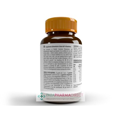 ArkoPharma Azinc Multivit Croisance & Vitalité 60 gommes