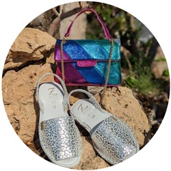 AB.Zapatos · 504-8 Guepardo plata+PELLE Iris (480) АКЦИЯ