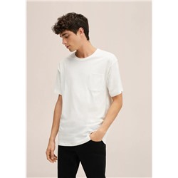 Camiseta algodón bolsillo -  Niño | MANGO OUTLET España